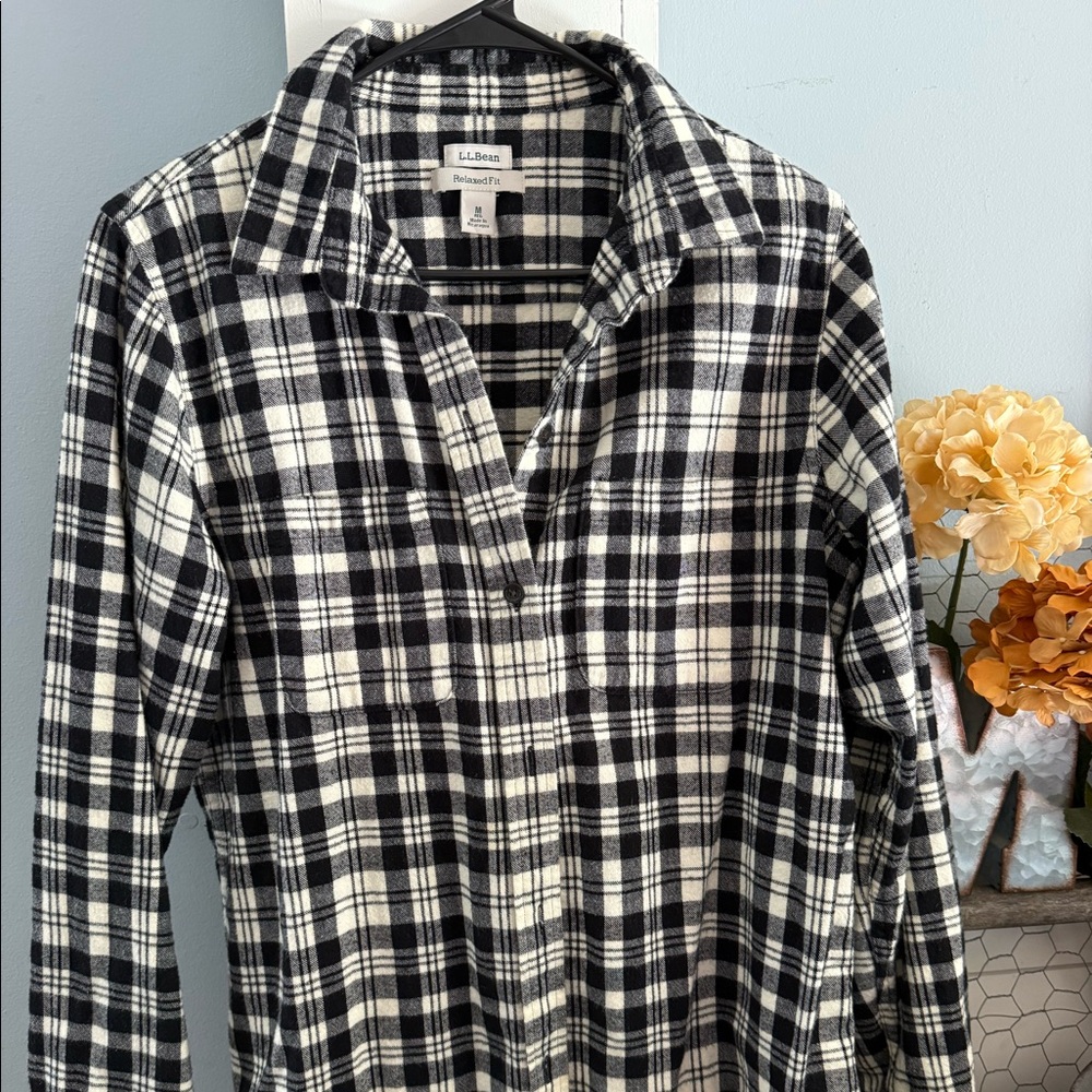 L.L. Bean flannel